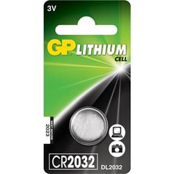 GP knappcell lithium CR2032, 1-pack